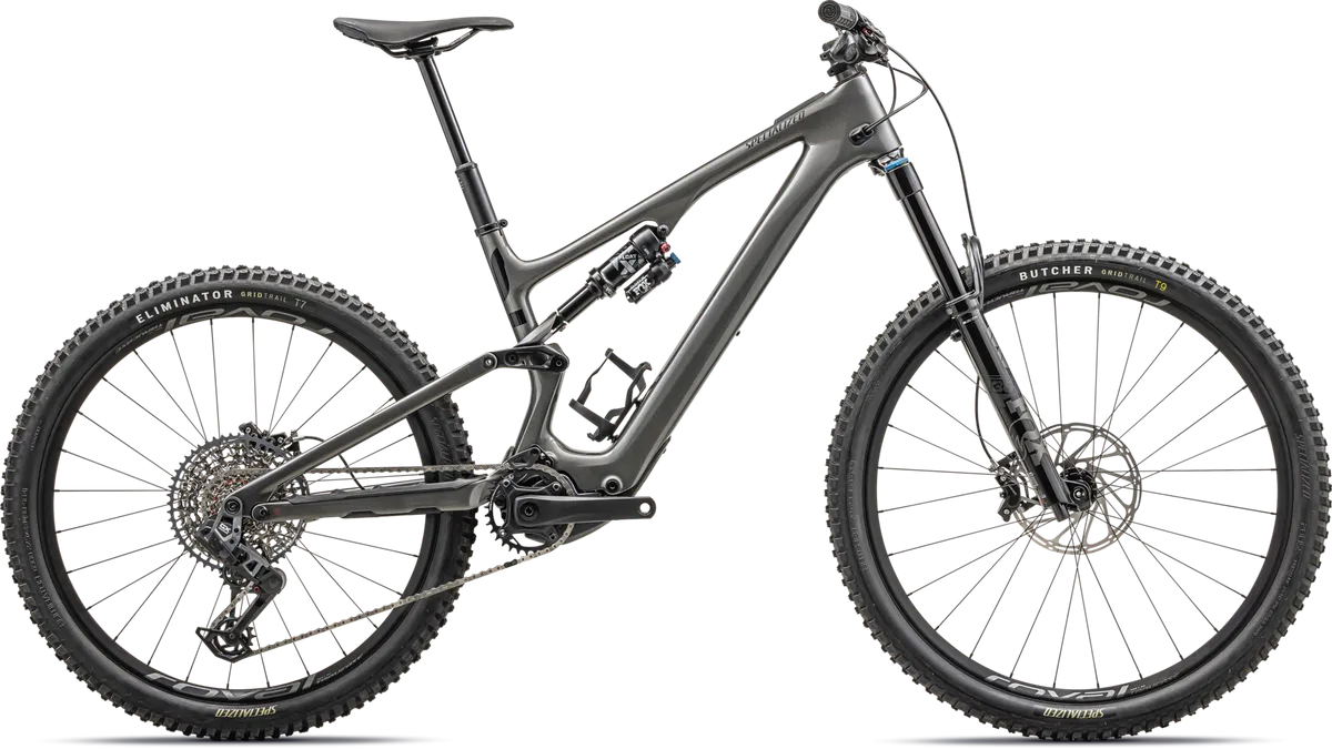 Turbo Levo SL Expert Carbon - Gloss Smoke / Gloss Black / Satin Flo Red / Silver Dust / S1