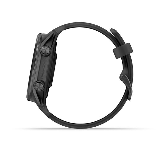 Garmin Forerunner 570 42mm Watch Watch Color: Slate Grey Wristband: Translucent Black/Black - Silicone
