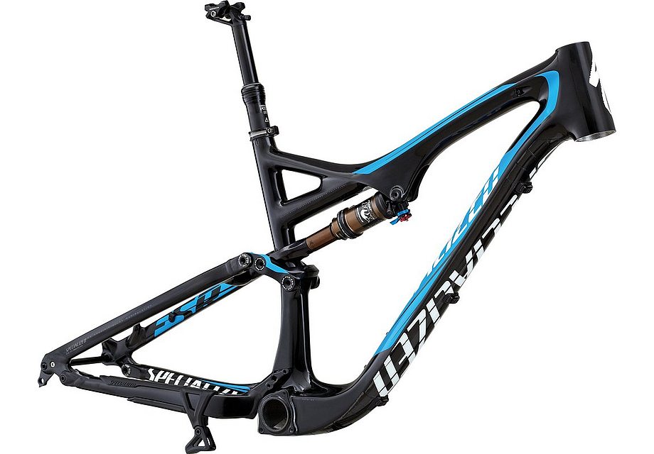 Specialized Stumpjumper fsr expert carbon evo frm gloss carbon/cyan/white s