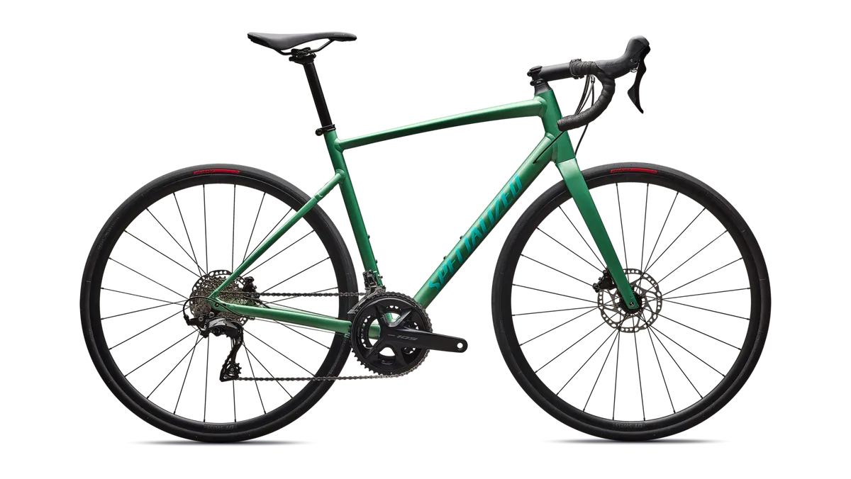 Allez Comp - Shimano 105 - Oasis Tint Over Silver Dust / 44