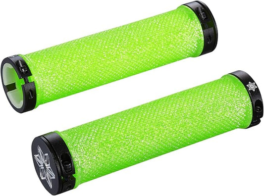 Supacaz Diamond Kush Grip Black DH Star Ringz