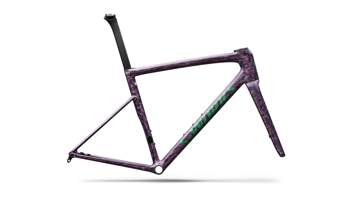 S-Works Tarmac SL8 Frameset - FACT 12R Carbon - Gloss Dolomite Metallic / Oasis / 44