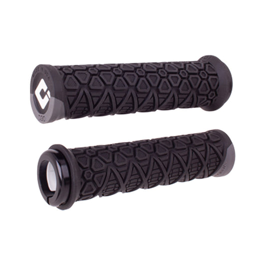 ODI Vanquish Grips - Black/Graphite Lock-On
