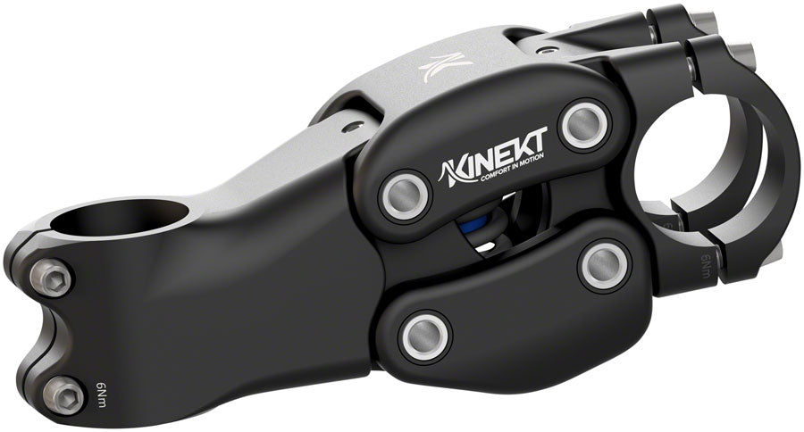Cirrus Cycles Kinekt Suspension Stem - 120 31.8 Clamp +7 1-1/8" Alloy Black