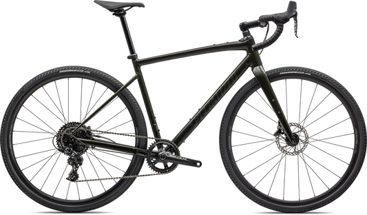 Diverge Comp E5 - SRAM Apex - GLOSS DARK MOSS GREEN/PEARL / 49