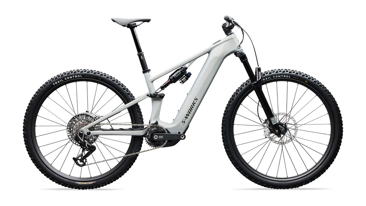 S-Works Turbo Levo R - Gloss Dolomite / S2