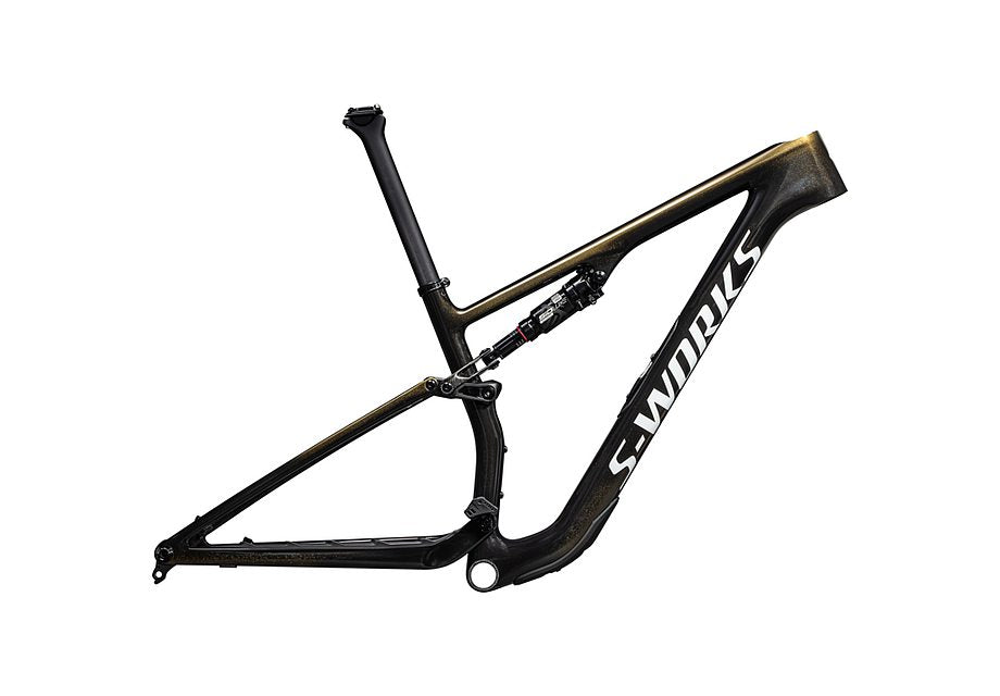Specialized epic 8 S-Works frm frame gloss carbon gold pearl / metallic white silver l