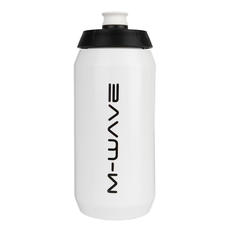 M-Wave PBO 550 Water Bottle 550ml / 19oz Black on White