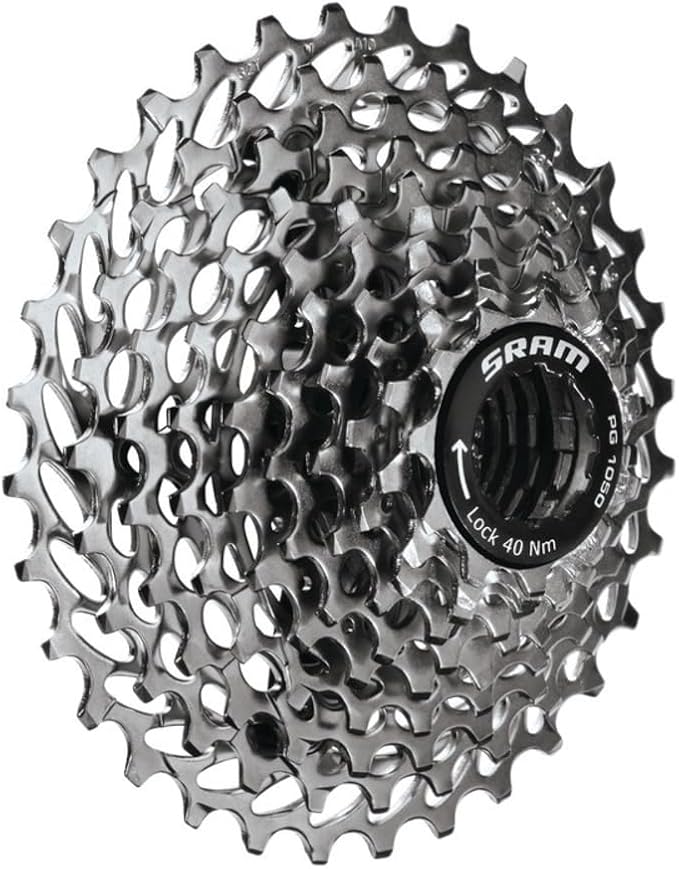 SRAM, PG-1050, 10sp cassette, 11-32T, 11-12-13-15-17-19-22-25-28-32
