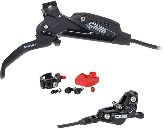SRAM, G2 RS, MTB Hydraulic Disc Brake, Front, Post mount, Disc: Not included, Black
