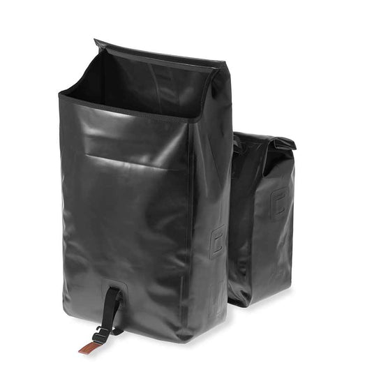 Basil Urban Dry Double Bag Double bag Solid Black
