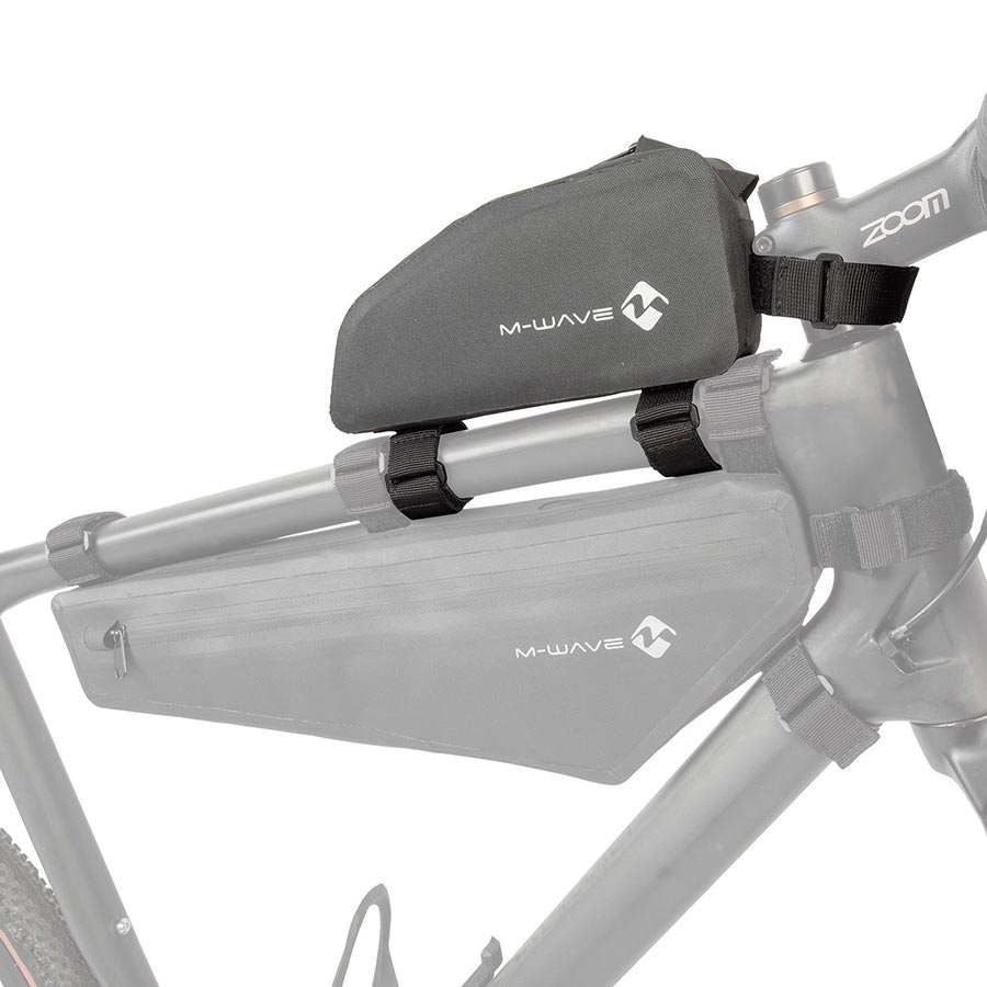M-Wave Rough Ride II Top Top Tube Bags Black