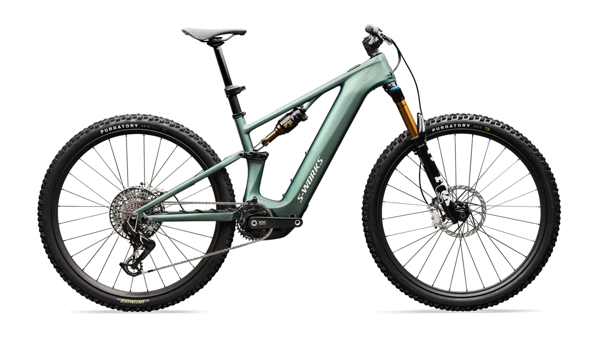 S-Works Turbo Levo R - Gloss Fjord Metallic / S2