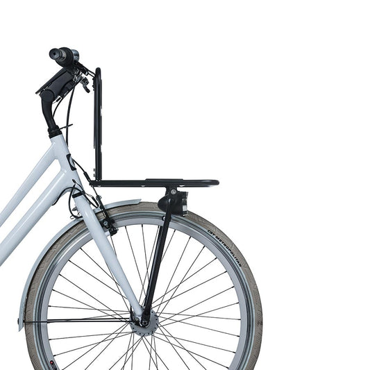 Basil Portland Front Carrier Front carrier extension Black