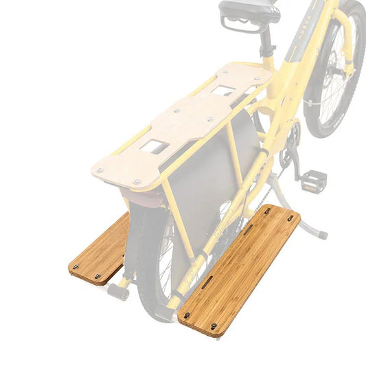 Yuba Kombi Sideboards  Bamboo loading platform for feet or cargo Kombi