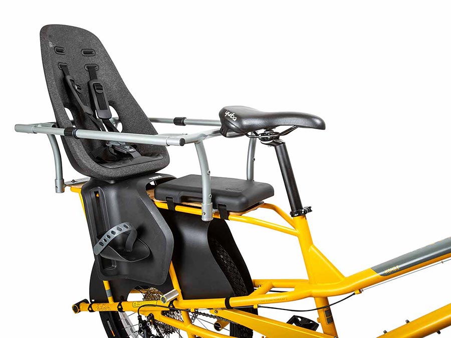 Yuba Adjustable Monkey Bars 360 support and safety for passengers on the back of all longtail models