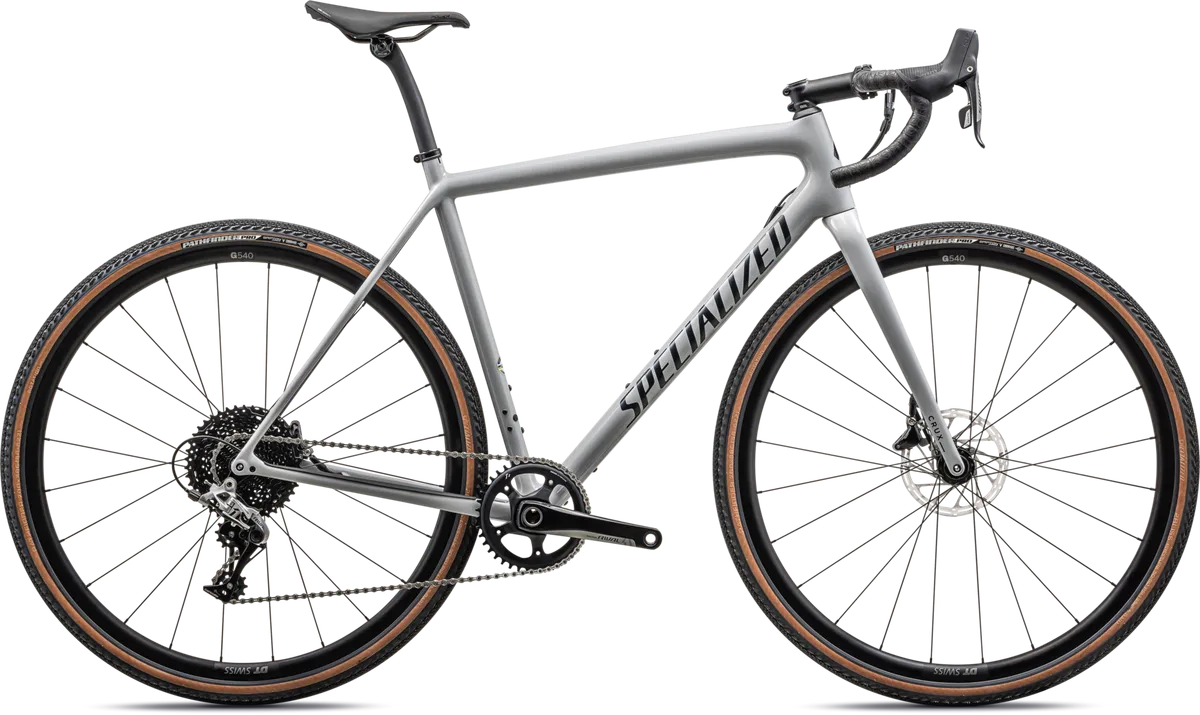 Crux Comp - SRAM Rival - GLOSS DOVE GREY/METALLIC NAVY / 49