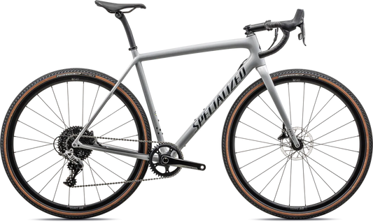 Crux Comp - SRAM Rival - GLOSS DOVE GREY/METALLIC NAVY / 49