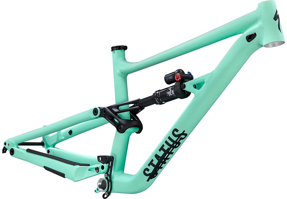 Specialized status 140 frm satin oasis / forest green s2