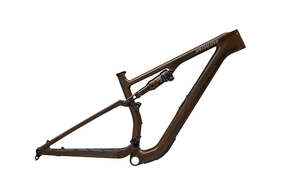 Specialized epic 8 pro evo frm frame gloss photon orange tint / silver dust xl