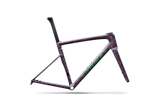 Specialized Tarmac Sl8 S-Works Frmset Gloss Dolomite Metallic / Directional Brush / Oasis Tint Over Liquid Metal 44