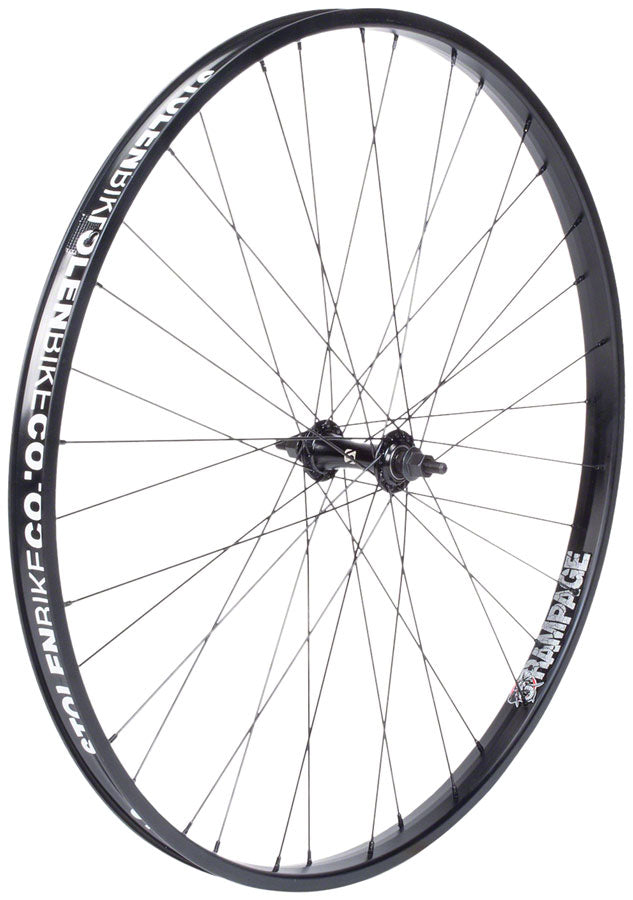 Stolen Rampage Front Wheel - 29" 3/8" x 100mm Rim Brake Black Clincher