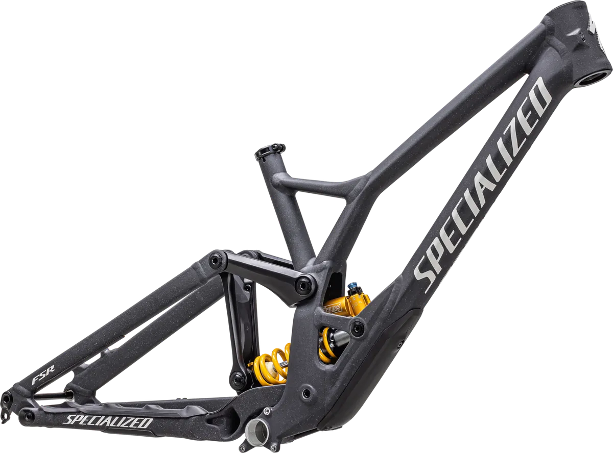 Demo Race Frameset - SATIN SMOKE / OBSIDIAN / TAUPE OVER BLACK / DUNE WHITE / S2