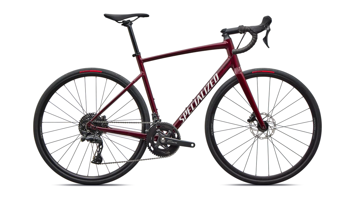 Allez - Shimano CUES - Maroon / 44