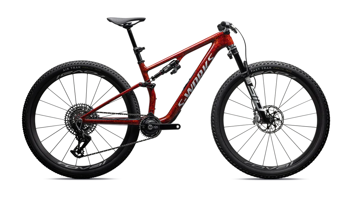 S-Works Epic 8 – SRAM XX SL AXS, RockShox Ultimate Flight Attendant - Gloss Fiery Red Impasto / S