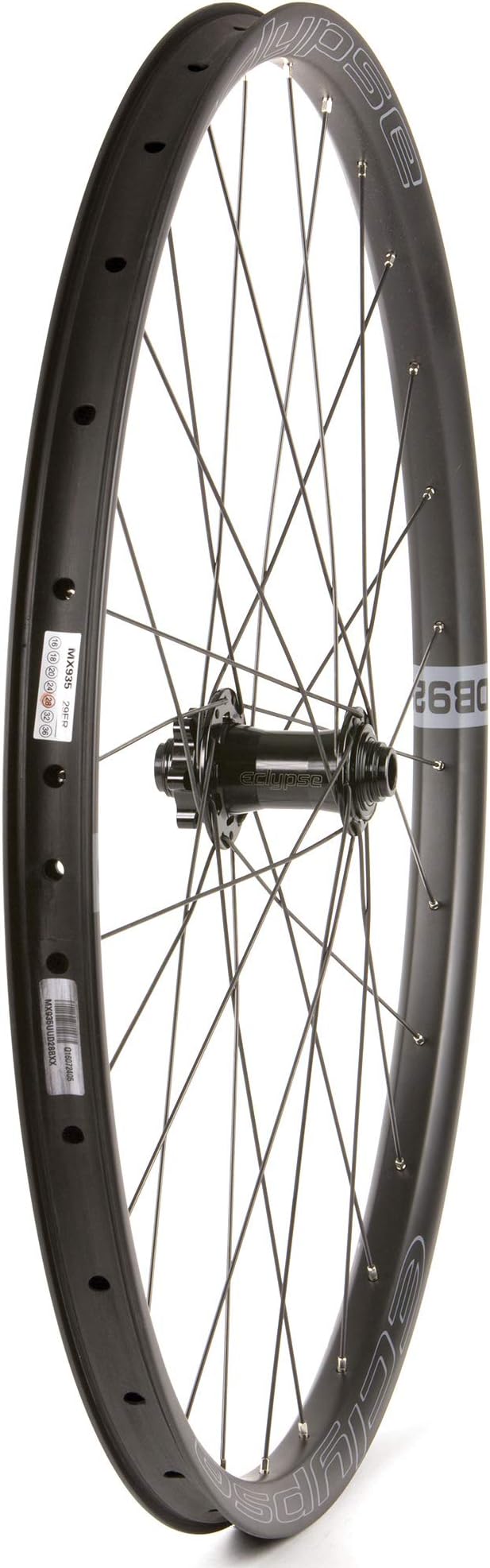 Eclypse, DB929 29", Wheel, Front, 29'' / 622, Holes: 28, 15x100mm / 20x110mm TA, Disc IS 6-bolt