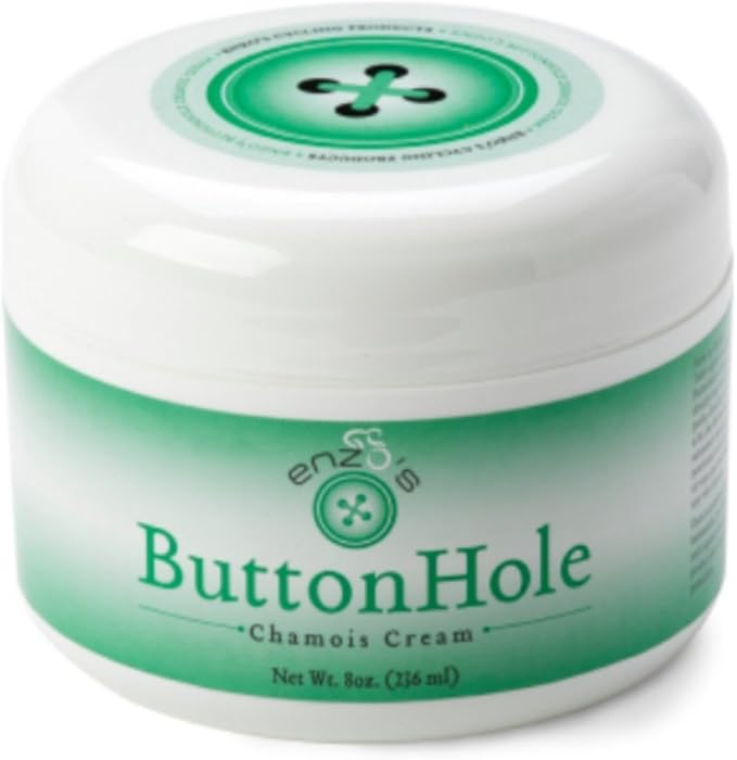 ENZO'S BUTTON HOLE CHAMOIS CREAM JAR 8OZ