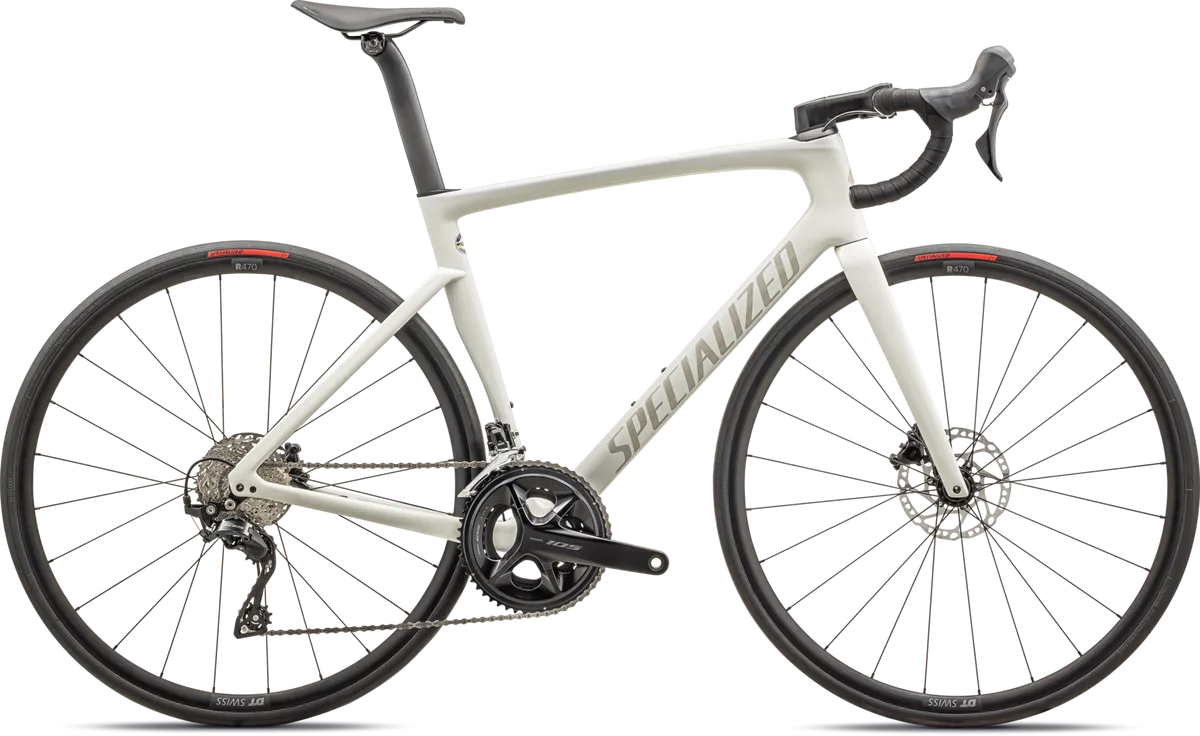 Tarmac SL7 Sport - Shimano 105 - GLOSS DUNE WHITE / CHAOS PEARL / 44