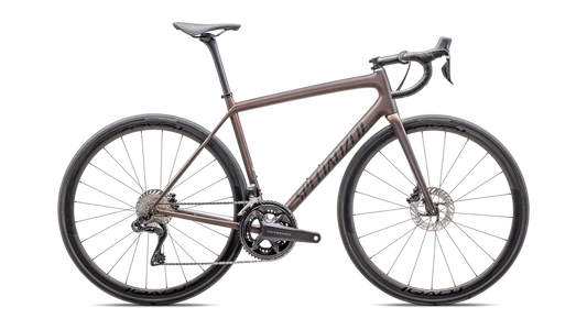 Aethos Pro - Shimano Ultegra Di2 - Satin Carbon / Red Pearl / Black / 49