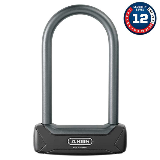 Abus Granit Plus 640 U-Lock 12mm x 83mm x 230mm (12mm x 3.3 x 9) TexKF Black