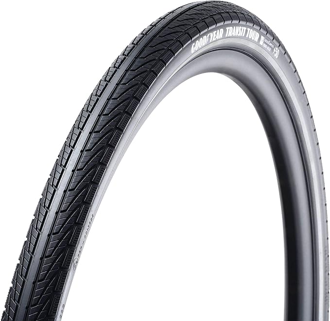 Goodyear, Transit Tour, Tire, 27.5''x2.00, Folding, Tubeless Ready, Dynamic:Silica4, R:Armor, 60TPI, Black