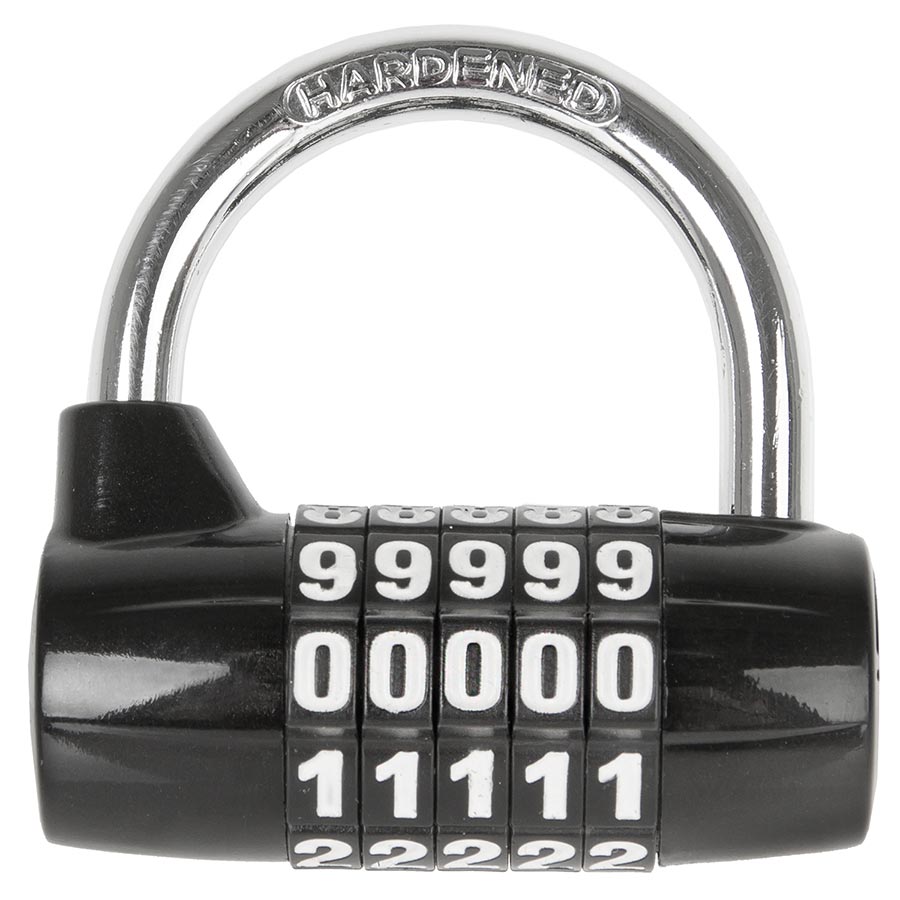 M-Wave PD 5 Padlock Combination 40mm Black