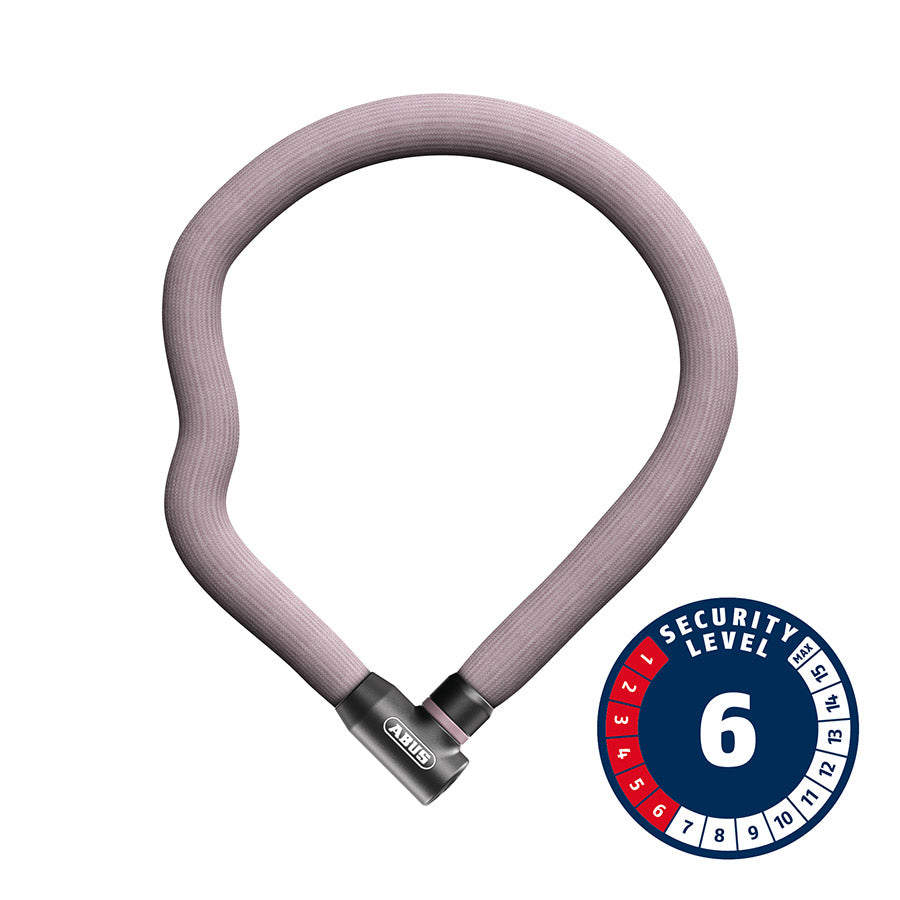 Abus Goose 4204K Chain Lock Key 4mm 110cm 3.6 Rosemauve