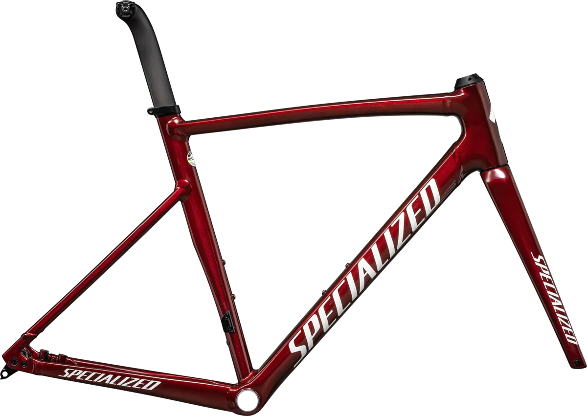 Allez Sprint Frameset - D'Aluisio Smartweld Alloy - Gloss Red Sky / White / 49