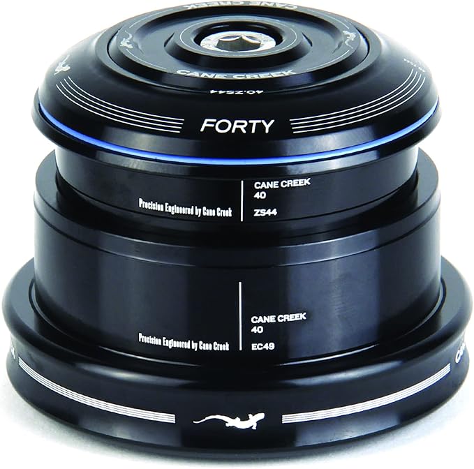 Cane Creek 40 ZS44/28.6 / EC49/40 Tapered Headset, Tapered Steerer Black