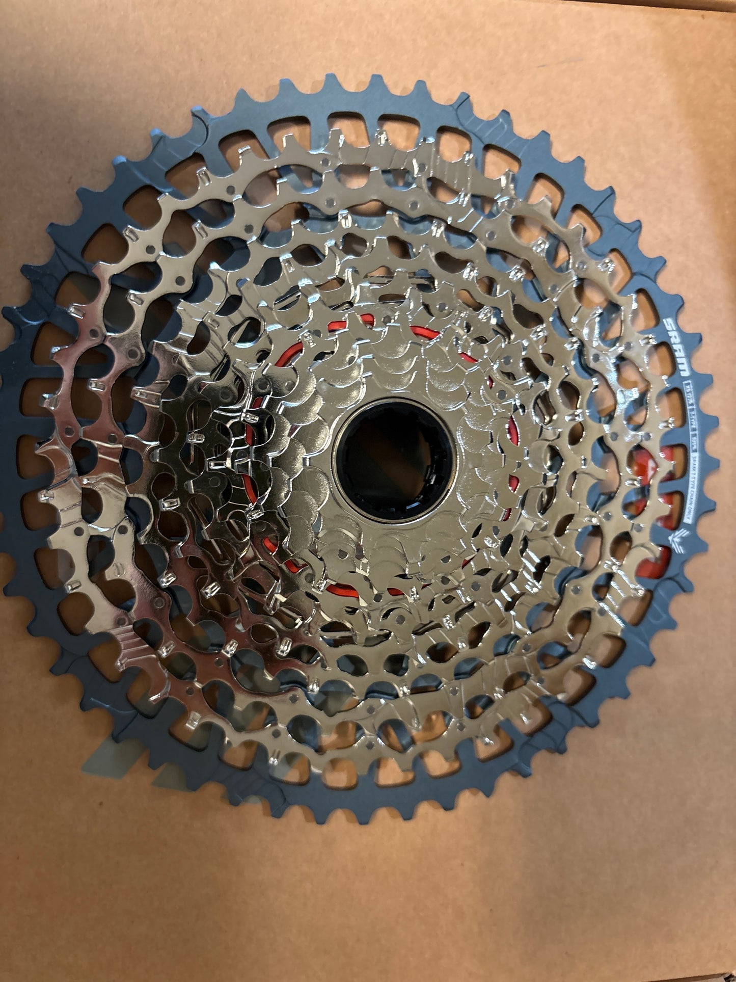 SRAM GX Eagle T-Type XS-1275 Cassette - 12-Speed 10-52t For XD Driver Silver