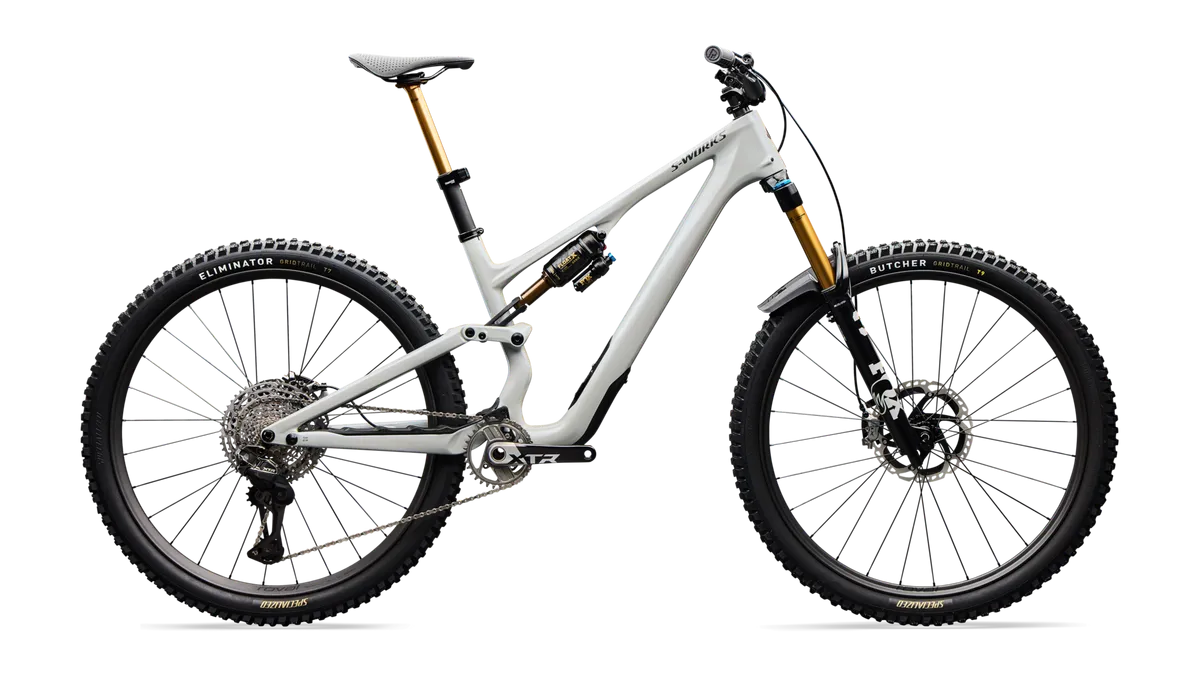 S-Works Stumpjumper 15 EVO - Shimano XTR Di2, FOX Factory - Gloss Dolomite Metallic / S1
