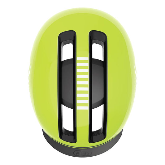 Abus Hud-Y Helmet M 52 - 58cm Signal Yellow