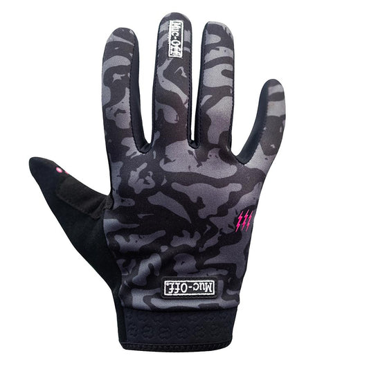 Muc-Off MTB Ride Full Finger Gloves Grey Camo S Pair