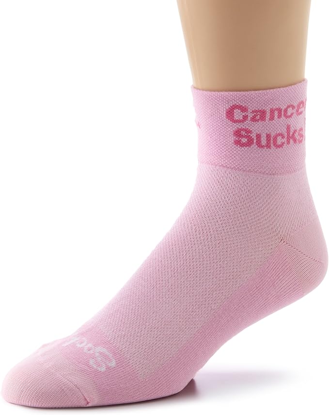 SockGuy Cancer Sucks Pink S/M