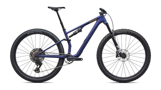 Epic 8 EVO Comp - SRAM S-1000 AXS, FOX Performance - Satin Blue Onyx / XS