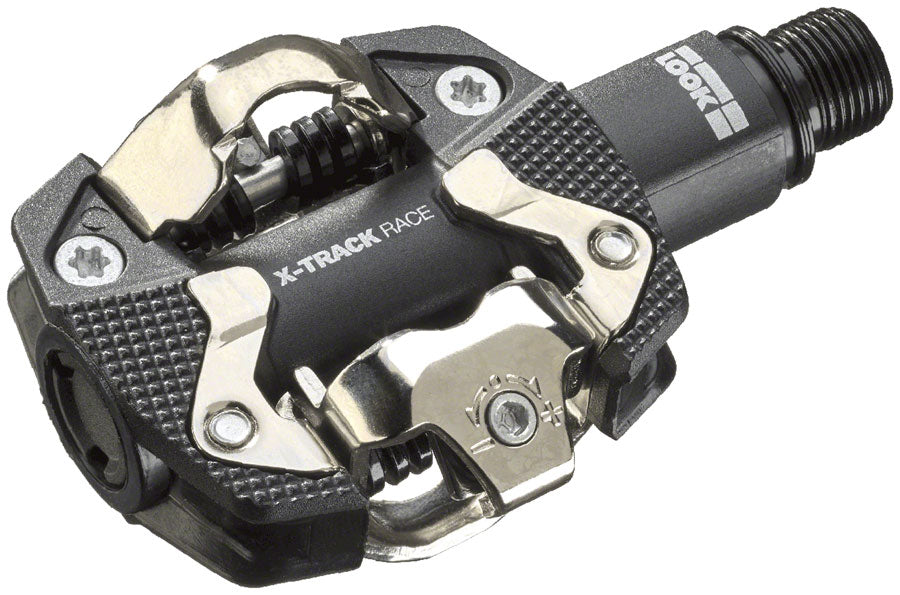 LOOK X-TRACK RACE Pedals - Dual Sided Clipless Composite 9/16" Black