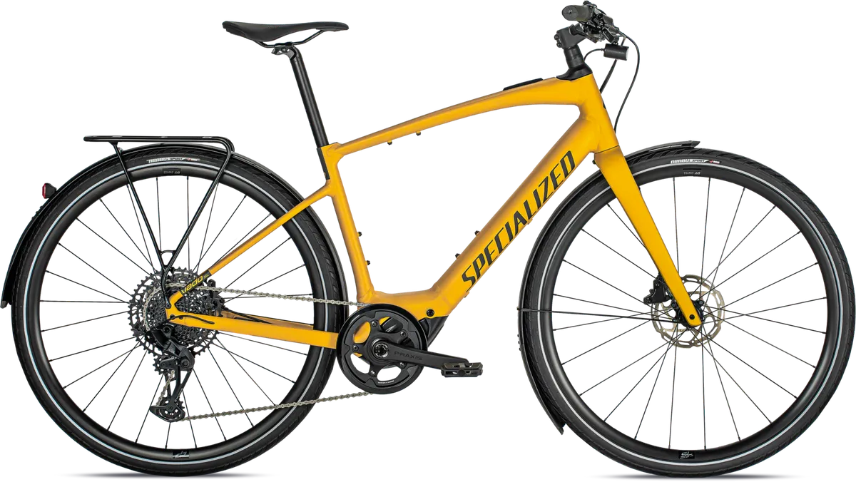 Turbo Vado SL 5.0 EQ - Brassy Yellow / Black Reflective / S