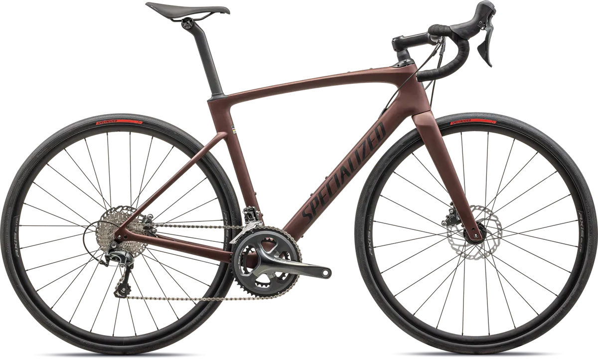 Roubaix SL8 - Shimano Tiagra - SATIN RUSTED RED/OBSIDIAN / 44