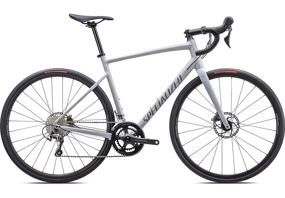 2025 Specialized allez e5 sport bike gloss dove grey / cool grey / chameleon lapis 58