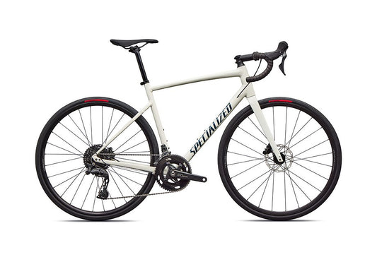 2026 Specialized Allez E5 Bike Dune White / Deep Lake 61